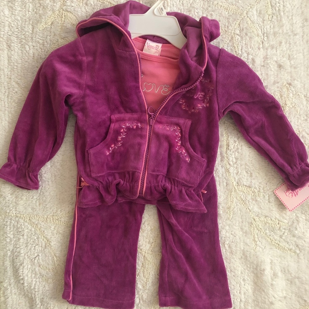 Girls 3pc track suit